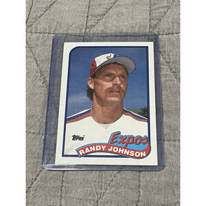 1989 Topps Randy Johnson Montreal Expos #647 RC NM/MT